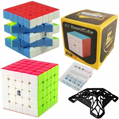 Produktbild von QiYi SpeedCube QIZHENG S 5x5x5 Logikwürfel mit Ständer