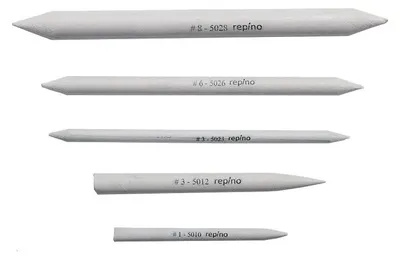 Papierwischer-Set, 5 Stück, verschiedene Durchmesser