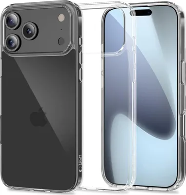 Obrázek produktu pro Hybridní pouzdro Tech-Protect Flexair pro Iphone 17 Pro - průhledné