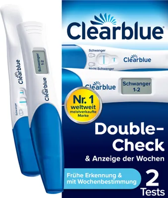 Produktbild von Clearblue Schwangerschaftstest Kombipack Urin 2 St