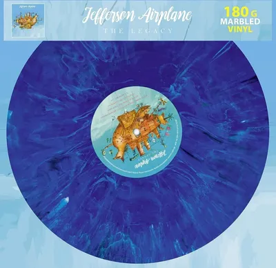 Obrázek produktu pro Jefferson Airplane - The Legacy (Limited Edition) (Reissue) (Marbled Coloured) (LP)