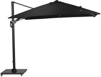 Produktbild von Garden Impressions Hawaii Lumen Sonnenschirm - 300x300 carbon black/ Schwarz
