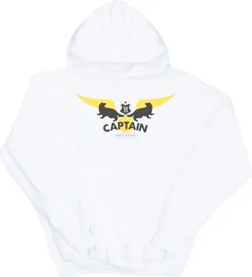 Zdjęcie produktu dla Harry Potter – męska bluza z kapturem „Hufflepuff” BI50012 (L) (biała)