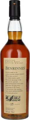 Produktbild von Benrinnes 15 Years 700ml 43% Vol.