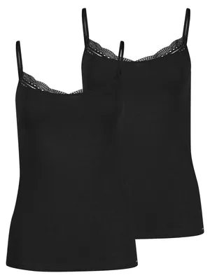 Produktbild von 2er Pack SKINY Damen Tank Top ClassiBaumwolle