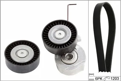 Produktbild von INA 529 0320 10 Keilrippenriemensatz für VOLVO XC60 (156)