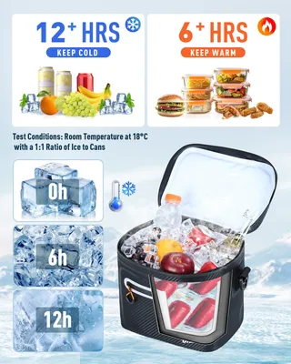 Image de Sac isotherme, 7 litres, étanche, portable, idéal pour le camping