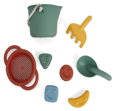 Immagine prodotto di Vikingtoys Sandspielzeugset 8teilig mit Eimer