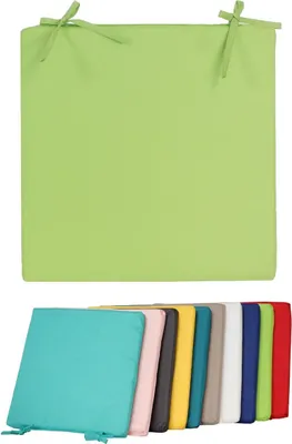 Produktbild von JACK Outdoor Stuhlkissen 40x40cm Lounge Kissen Wasserfest Sitzkissen Garten Lotus Effekt, Farbe:Grün