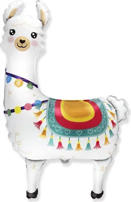 Obrázek produktu pro Balónek fóliový Lama - 60 cm