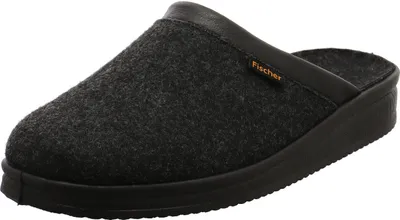 Produktbild von Fischer Markenschuh Herren Hausschuh Andy grau