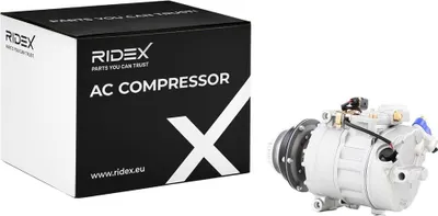 Produktbild von RIDEX 447K0074 7SEU17C Klimaanlage Klimakompressor PAG 46 R134a für VW Transporter V Bus (7HB, 7HJ, 7EB, 7EJ, 7EF, 7EG, 7HF, 7EC) Multivan V Touareg