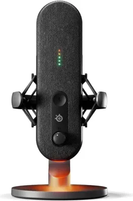 Produktbild von Steelseries ALIAS, PC-Mikrofon, 120 dB, 50 - 20000 Hz, 24 Bit, 48 kHz, Kabelgebunden