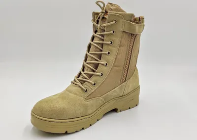 Produktbild von Tactical Stiefel YKK Zipper Einsatzstiefel Outdoor Security Schuhe Boots 46