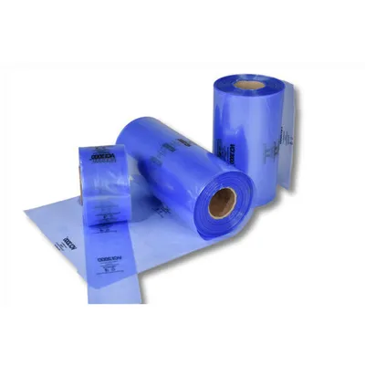 Produktbild von 1x VCI-Schlauchfolie blau-transparent 500 x 0,10 mm 100my / 100 m