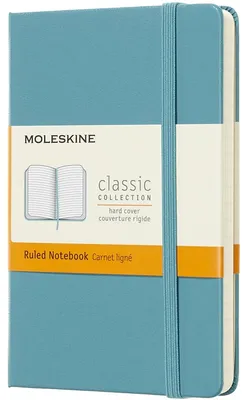 Obrázek produktu pro Moleskine 805-83-4171-524-6, Jednobarevný, Modrá, Matný, 70 g/m², Linkovaný papír, Pevná vazba