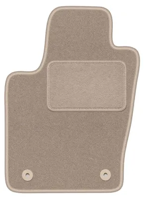 Imagen del producto de Alfombrilla conductor de moqueta para Jeep Grand Cherokee WK2 2010-2018 (todoterreno) – 1 pieza, beige, a medida – Wielganizator LUX