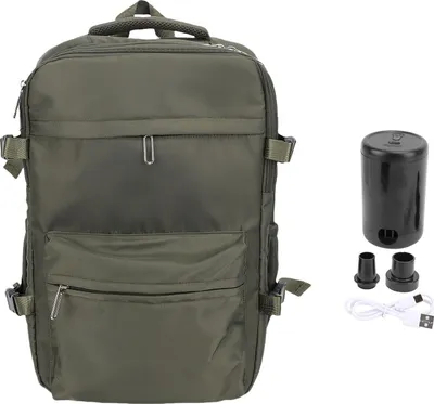 Produktbild von Rucksack mit Pumpe 27L REGEND -Vakuumkompression mit großer Kapazität für 15,6 Zoll Laptop Business Green
