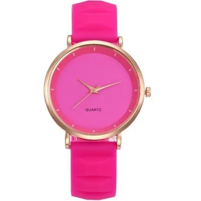 Produktbild von HO-12237 Damenuhr in Rosa – Eleganz für empfindliche Haut KP12237