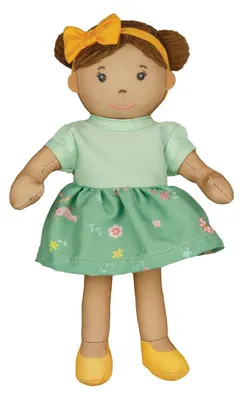 Produktbild von Heless Puppe weiche Babypuppe Martha 22cm mit Kleid und Haarband