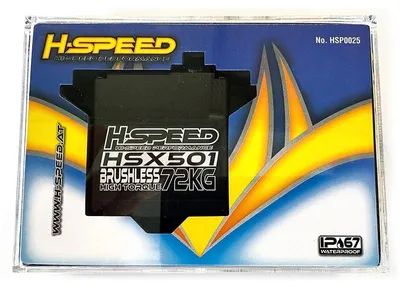 Imagen del producto de Servo de alta velocidad HSX501, 72 kg/cm, 0,092 segundos/60°