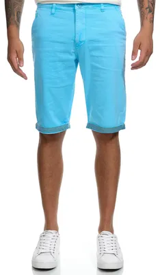 Produktbild von Tazzio Herren Chino Shorts A206 (Türkis, W42)
