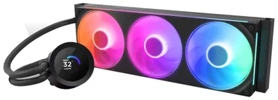 Produktbild von NZXT Kraken Plus 360 RGB - 360mm AIO-CPU-Kühler, LCD - Schwarz