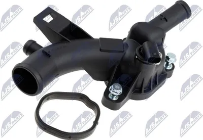 Produktbild von NTY CTM-PL-040 Kühlmittelflansch für OPEL Corsa D Schrägheck (S07) Wasserflansch