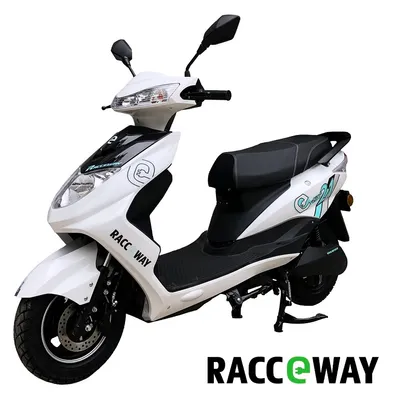 Produktbild von Elektroskútr RACCEWAY® CITY 21, bílý + Nosič zdarma