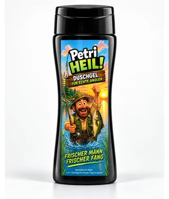 Produktbild von Petri Heil – Das Duschgel für den Angler & Fischer