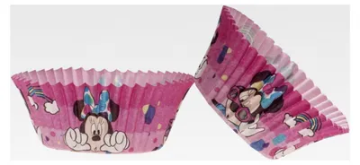 Produktbild von Backformen Set | Muffin- und Cupcake-Förmchen aus Papier - 25 Stück - Minnie Maus