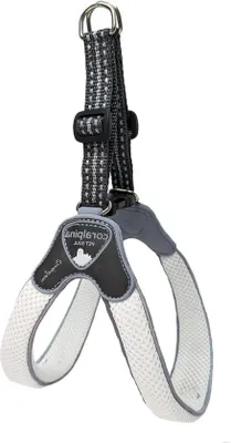 Produktbild von Weiches Atmungshalsband Größe 8 weiß für kleine Hunde