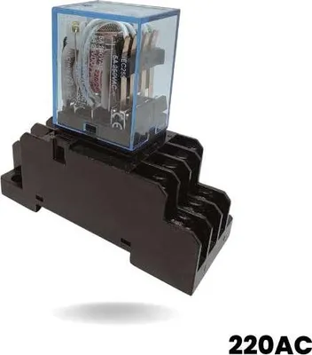 Produktbild von Relaissockel 220V AC, 10A für Industrieanwendungen