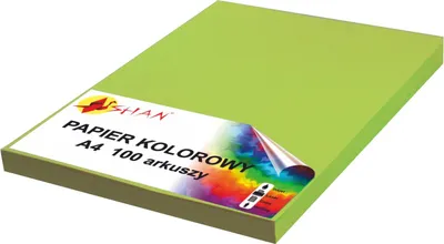Image de Papier couleur A4 120g vert gazon 100 feuilles