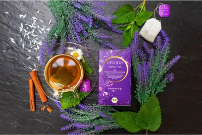 Produktbild von Creano Tee ABEND-TEE, Kräuter-Gewürzteemischung, Teebeutel-Tee 3er Pack (3x 20 Beutel)