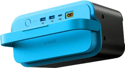 Image de Batterie Anker Anchor Everfrost - Panneau solaire 100 W - Alimentation USB-C 60 W - Noir/bleu ciel