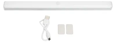 Obrázek produktu pro Světelná lišta s pohybovým senzorem, dobíjecí, teplá, magnetická, bezdrátová LED lampa do skříně