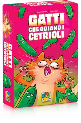 Immagine prodotto di Gatti che odiano i cetrioli: gioco di carte per adulti e bambini dai 8 anni in su