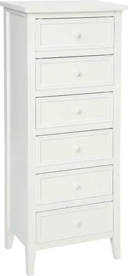 Produktbild von Kommode mit 6 Schubladen BLANC CHARME