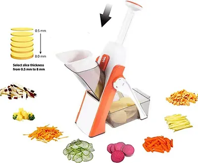 Produktbild von Multifunktionaler Gemüseschneider Obstschneider Kartoffel Zwiebelschneider Gemüseschneider Karottenreibe Zerkleinerer Küchenzubehör