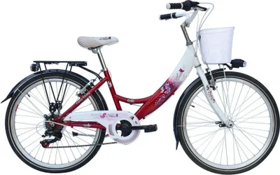 Produktbild von 26 ZOLL Kinder Mädchen Fahrrad Kinderfahrrad City Bike Rad FLAIR Pink