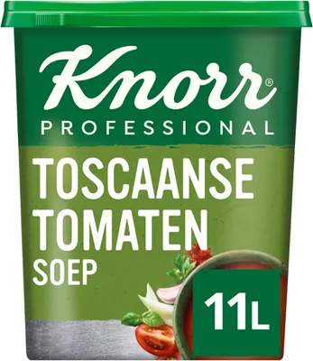 Produktbild von Knorr Classic-Sortiment Toskanisches Tomatensuppenpulver, Ergiebigkeit 11l - 1,1 Kilo
