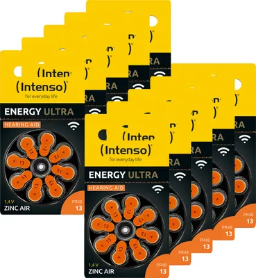 Produktbild von Batterie Zinc Air, 13, 1.45V Energy Ultra, Retail (80-Pack)