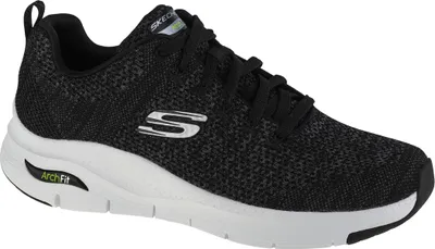 Produktbild von Skechers Arch Fit Paradyme 232041-BKW, Sneaker, Herren, Schwarz, Größe: 47,5