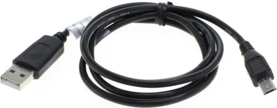 Produktbild von OTB Datenkabel Micro-USB - 1,0m - langer Micro-USB Stecker - schwarz