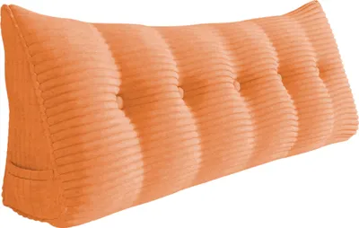 Zdjęcie produktu dla Duża ergonomiczna poduszka klinowa pod zagłówek ze sztruksu, poduszka do czytania, poduszka klinowa, poduszka na plecy, poduszka wypoczynkowa, poduszka dekoracyjna