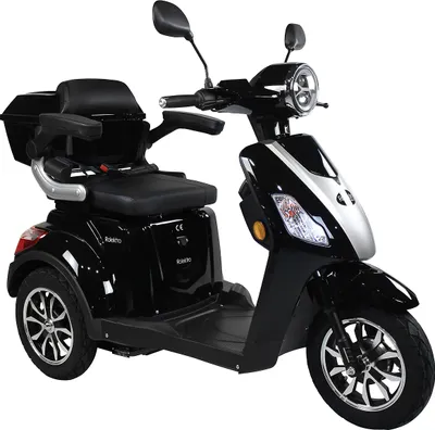 Produktbild von Rolektro E-Trike 25 V.2, Schwarz, 1000 Watt