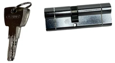 Produktbild von Doppelseitiger Türzylinder 40/50 mm, vernickelt – ABUS D6PSN BKN
