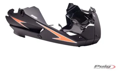 Zdjęcie produktu dla PUIG 6507J spojler przedni pasuje do KAWASAKI Z800 czarny matowy