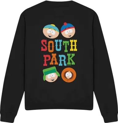 Produktbild von South Park - "Best Buds" Sweatshirt für Herren/Damen Uni TV13271 (XL) (Schwarz)
